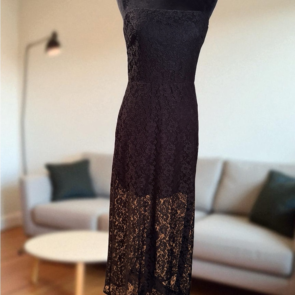 B Darlin Midnight Black Strapless Dress